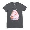 totoro with asian landscape Ladies Fitted T-Shirt