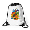 dq value menu Drawstring Bags