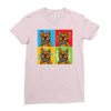 pop art Ladies Fitted T-Shirt