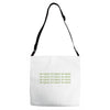 i am a ganius Adjustable Strap Totes