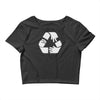 rock paper scissors cycle Crop Top