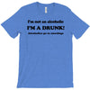 im not an alcoholic im a drunk t shirt x large funny beer pong keg par T-Shirt