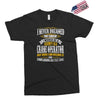 grumpy old crane operator Exclusive T-shirt