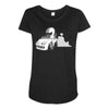 driver Maternity Scoop Neck T-shirt