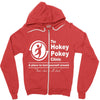 the hokey pokey clinic Zipper Hoodie