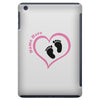 Baby Girl with Heart Any Name Customized iPad Mini