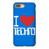 i love techno iPhone 8 Plus