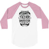 Super Cool Father Of A Freaking Awesome Daughter 3/4 Sleeve Shirt