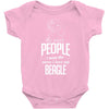 The More People I Meet The More I Love My Beagle Gifts Baby Onesie