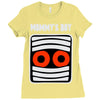 mommy's boy Ladies Fitted T-Shirt