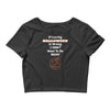 loving halloween is right Crop Top
