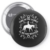 time in the saddle is never wasted Pin-back button