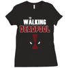 the walking deapool Ladies Fitted T-Shirt