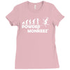 evolution powder monkeez Ladies Fitted T-Shirt