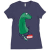 my name is apatosaurus Ladies Fitted T-Shirt