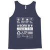 Born In November Tank Top