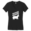 hangry Women's V-Neck T-Shirt