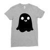 boo.... Ladies Fitted T-Shirt