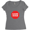 over Women's Triblend Scoop T-shirt
