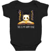 my happy place Baby Bodysuit