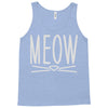 meow cute cat face Tank Top
