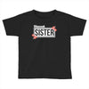 blessed sister with flower white color Toddler T-shirt