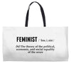 Feminist Noun Weekender Totes