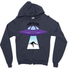 i want to leave Zipper Hoodie