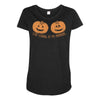 my pumpkins Maternity Scoop Neck T-shirt