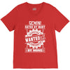 Gemini Hated By Many Wanted By Plenty V-Neck Tee