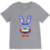 bonnie five night at freddy's V-Neck Tee