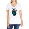 nature heart Ladies Curvy T-Shirt