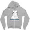 learning how to adul Zipper Hoodie