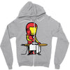 iron man Zipper Hoodie