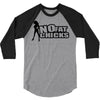 no fat chicks 3/4 Sleeve Shirt