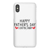Happy Father's Day I Love Daddy Onesie-Father's Day iPhoneX