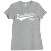 established en 1965 Ladies Fitted T-Shirt