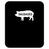 pig sausages funny Mousepad