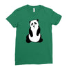 crying panda Ladies Fitted T-Shirt