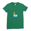 Jumping See Ladies Fitted T-Shirt