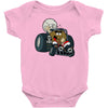 murky and lurky cruise round in their doom buggy Baby Onesie