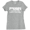 rugby a hooligans gentlemen Ladies Fitted T-Shirt