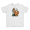polygon fox graphic Youth Tee