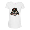 Dart Vader Maternity Scoop Neck T-shirt