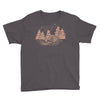 Camping Red Youth Tee