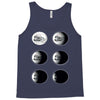 the phases of the moon of laika dog Tank Top