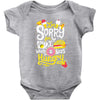 i was hungry2 Baby Bodysuit