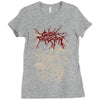 cattle decapitation (alone at the landfill) Ladies Fitted T-Shirt