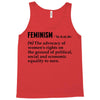 Feminism Noun Tank Top