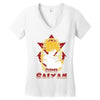 Super Saiyan Goku DBZ Women's V-Neck T-Shirt